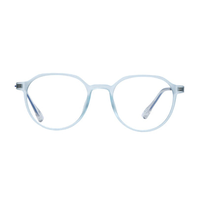 Sky Blue Round Full Rim