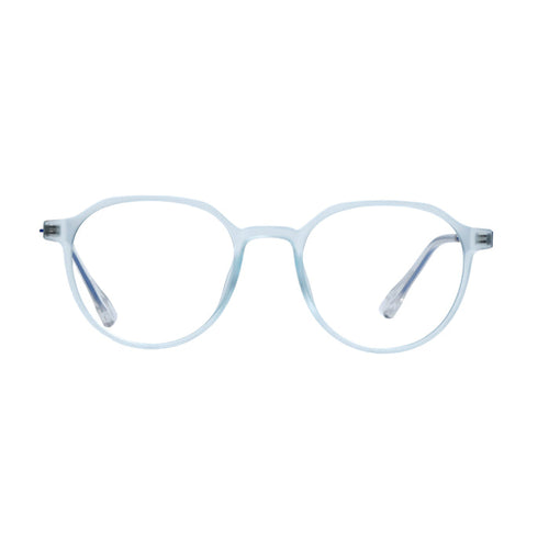 Sky Blue Round Full Rim