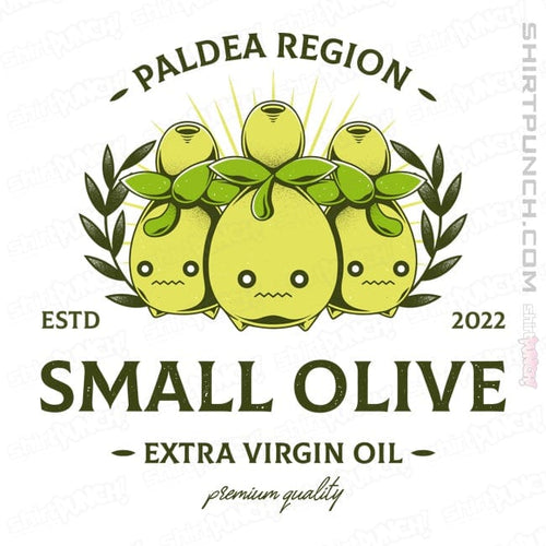 Shirts Magnets / 3"x3" / White Small Olive