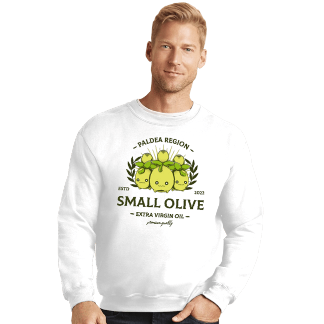Crewneck Sweater, Unisex / Small / White