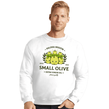 Crewneck Sweater, Unisex / Small / White