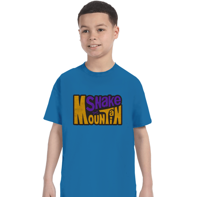 Daily_Deal_Shirts T-Shirts, Youth / XS / Sapphire Snake Mountain