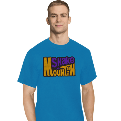 Daily_Deal_Shirts T-Shirts, Tall / Large / Royal Blue Snake Mountain