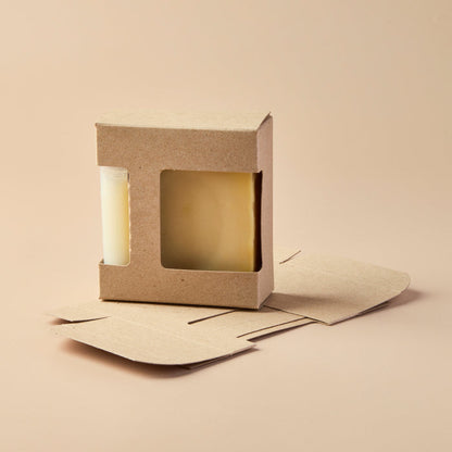 Soap & Lip Tube Combo Box (KRAFT COLOR) - product detail