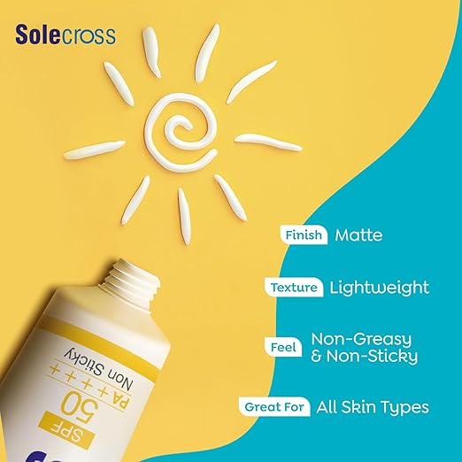 Solecross Sun Block Sunscreen Lotion SPF 50 PA++++