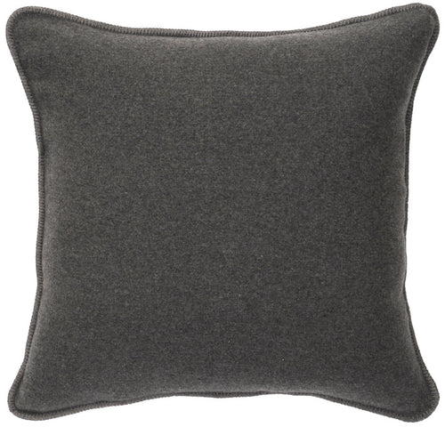 Solid Greystone Euro Sham - 26"x26"
