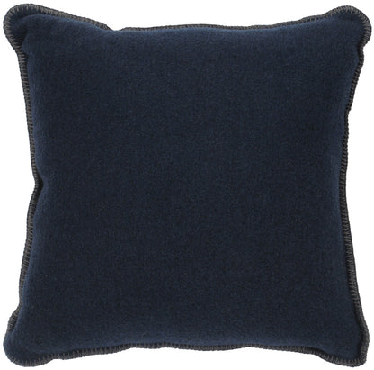Solid Midnight Pillow - 20x20