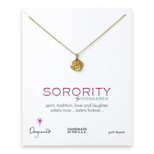Sorority Rose Necklace