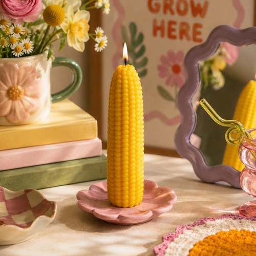 Soy Wax Blended Yellow Corn on the Cob Candle