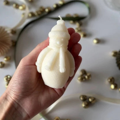 Soy Wax Snowman Candle