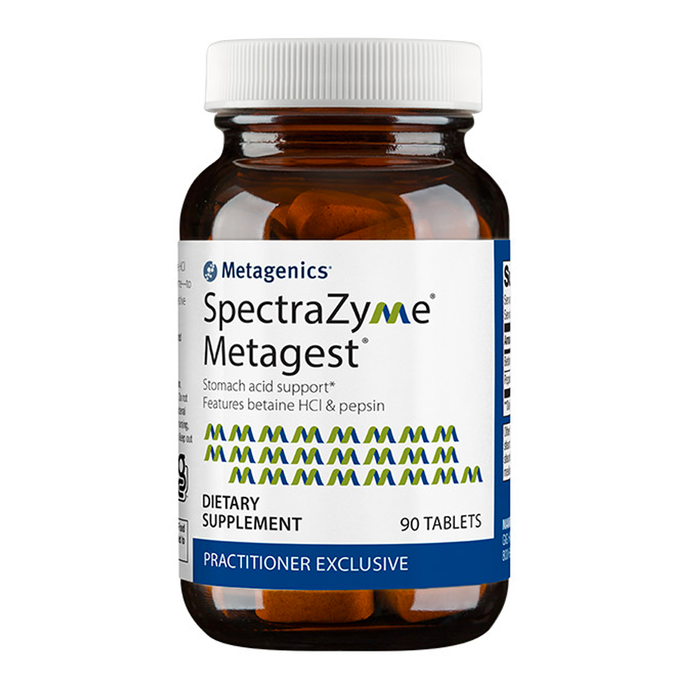 SpectraZyme Metagest (formerly Metagest) by Metagenics