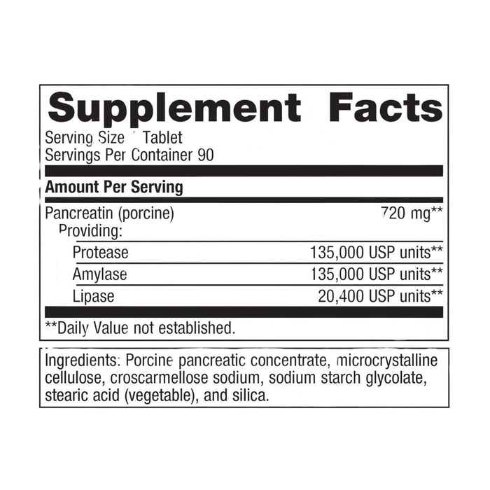 SpectraZyme Pancreatic Enzymes Extra Strength (formerly SpectraZyme Pan 9x) by Metagenics