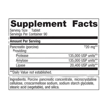 SpectraZyme Pancreatic Enzymes Extra Strength (formerly SpectraZyme Pan 9x) by Metagenics