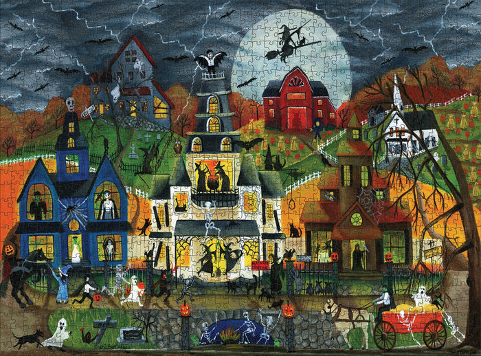 Spooky Street | 1,000 Piece Jigsaw Puzzle