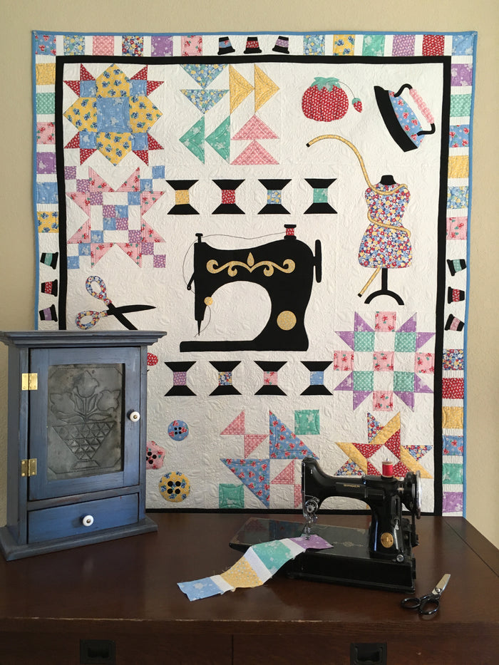Spooling Around the Block Block of the Month Pattern #101