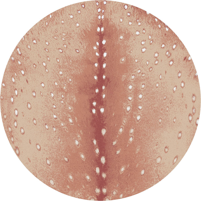 Image of an area rug, Spotted Hide - Blush