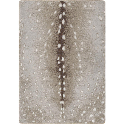 Image of an area rug, Spotted Hide - Oatmeal Hint of Gray