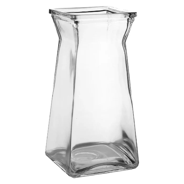 Gathered Square Flower Vases Close Up - Image