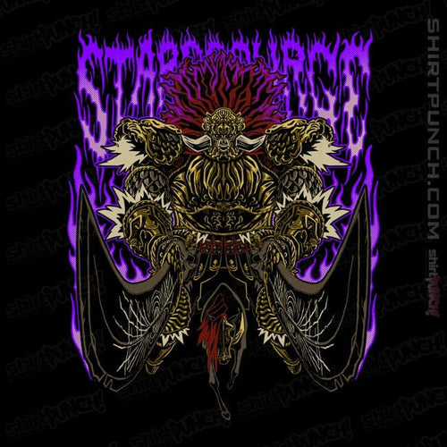 Daily_Deal_Shirts Magnets / 3"x3" / Black Starscourge Metal