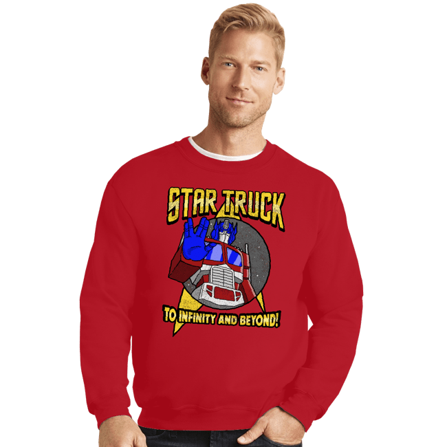Crewneck Sweater, Unisex / Small / Red