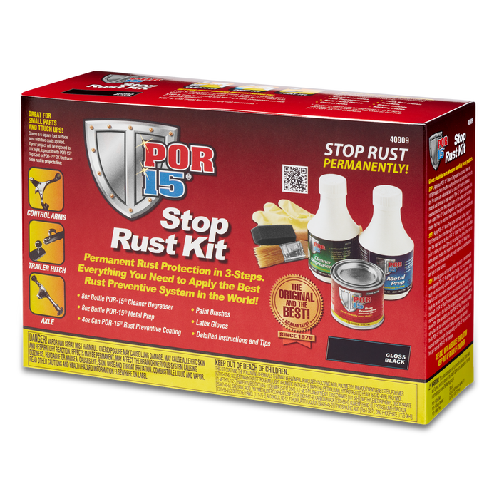 Gloss Black Stop Rust Kit