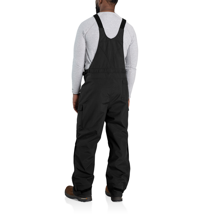 Storm Defender® Loose Fit Heavyweight Bib Overall - BLK-Black | Carhartt 104674