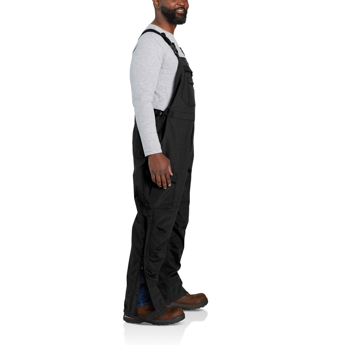 Storm Defender® Loose Fit Heavyweight Bib Overall - BLK-Black | Carhartt 104674
