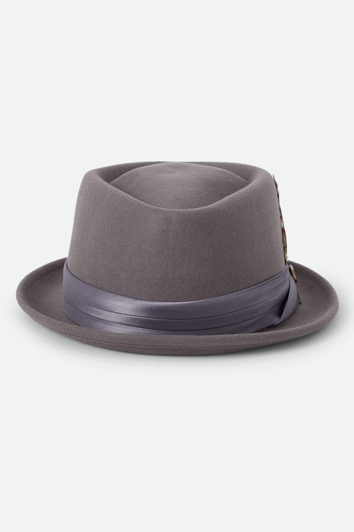 Unisex Stout Pork Pie in the color Charcoal/Charcoal - Additional Laydown image
