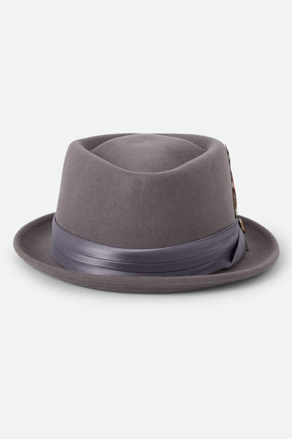 Unisex Stout Pork Pie in the color Charcoal/Charcoal - Additional Laydown image