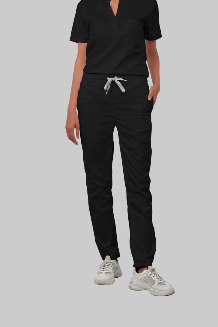 Stretchable (2Way) Women/ Black / Scrub Pant