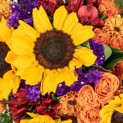 Endless Summer Wedding Flower Close Up