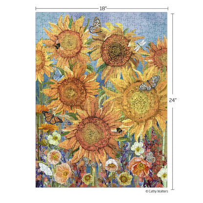 Sunflowers | 500 Piece Jigsaw Puzzle