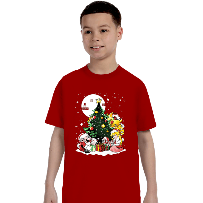 Daily_Deal_Shirts T-Shirts, Youth / XS / Red Super Christmas