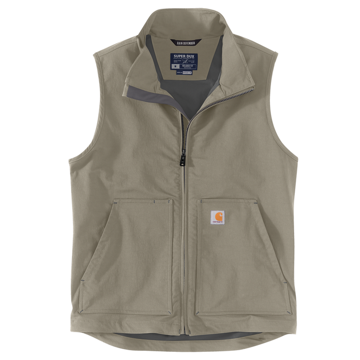 Super Dux™ Relaxed Fit Lightweight Softshell Vest - E00-Greige | Carhartt 105535