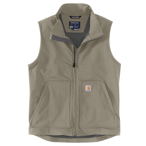 Super Dux™ Relaxed Fit Lightweight Softshell Vest - E00-Greige | Carhartt 105535