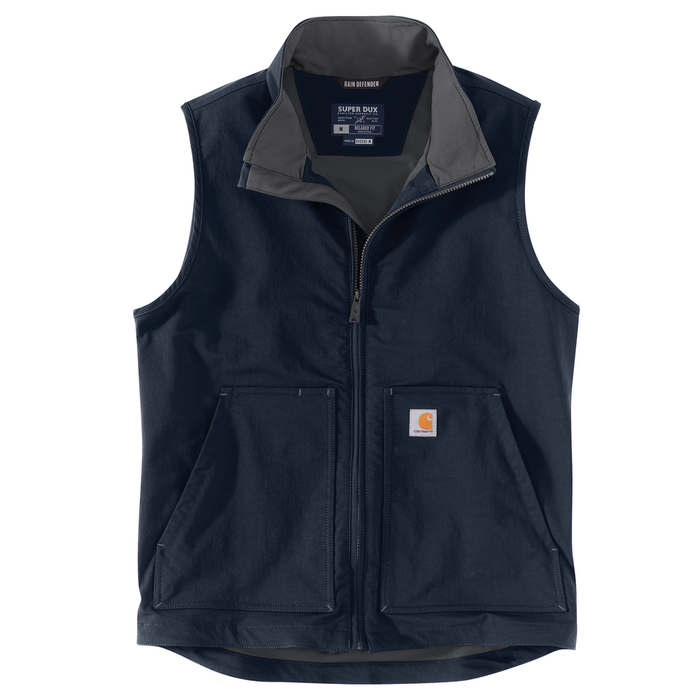 Super Dux™ Relaxed Fit Lightweight Softshell Vest - I26-Navy | Carhartt 105535