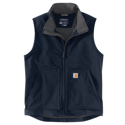 Super Dux™ Relaxed Fit Lightweight Softshell Vest - I26-Navy | Carhartt 105535