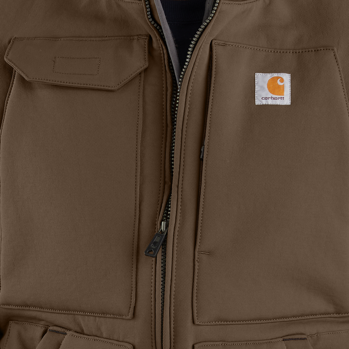 Super Dux™ Relaxed Fit Sherpa-Lined Vest - 205-Coffee | Carhartt 104999