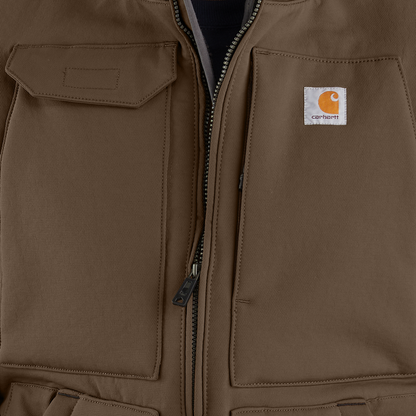 Super Dux™ Relaxed Fit Sherpa-Lined Vest - 205-Coffee | Carhartt 104999