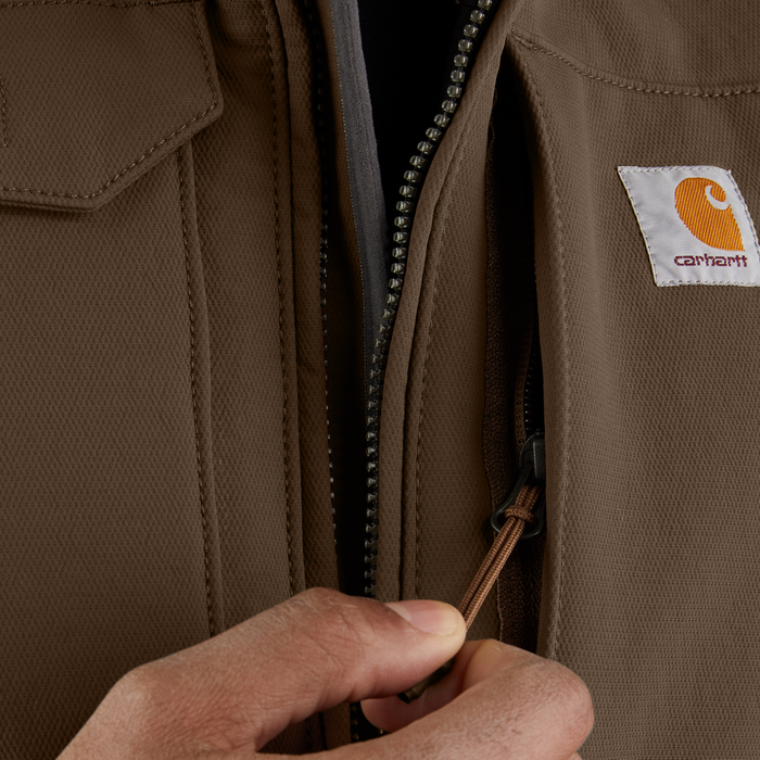 Super Dux™ Relaxed Fit Sherpa-Lined Vest - 205-Coffee | Carhartt 104999