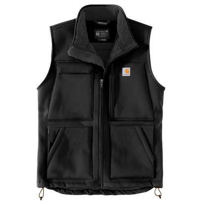 Super Dux™ Relaxed Fit Sherpa-Lined Vest - N04-Black | Carhartt 104999