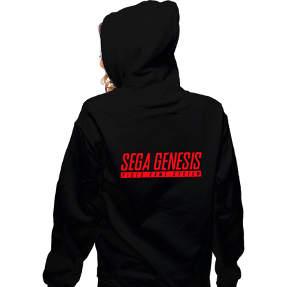 Zippered Hoodies, Unisex / Small / Black