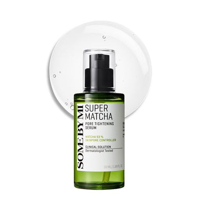 SUPER MATCHA PORE TIGHTENING SERUM - Ser Cu Textura Usoara Pentru Reducerea Porilor Dilatati - skinseen.ro