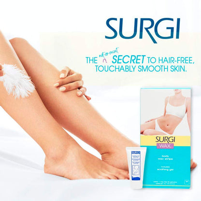 Surgi Wax Body Wax Strips 14 Strips - ikatehouse