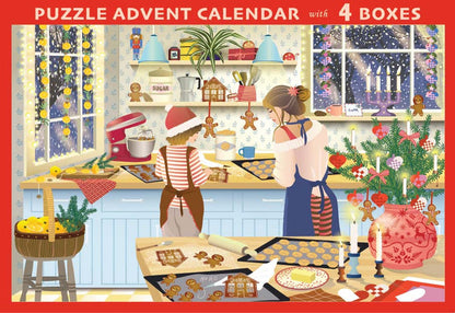 Sweet December Puzzle Advent Calendar | 1,000 Piece Jigsaw Puzzle