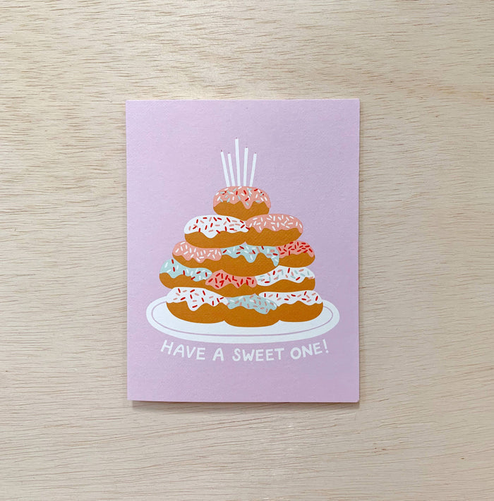 Sweet One - Birthday Card