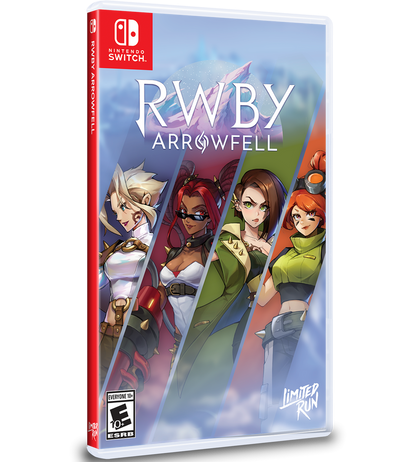 Switch Limited Run #177: RWBY: Arrowfell Team BRIR Cover Variant