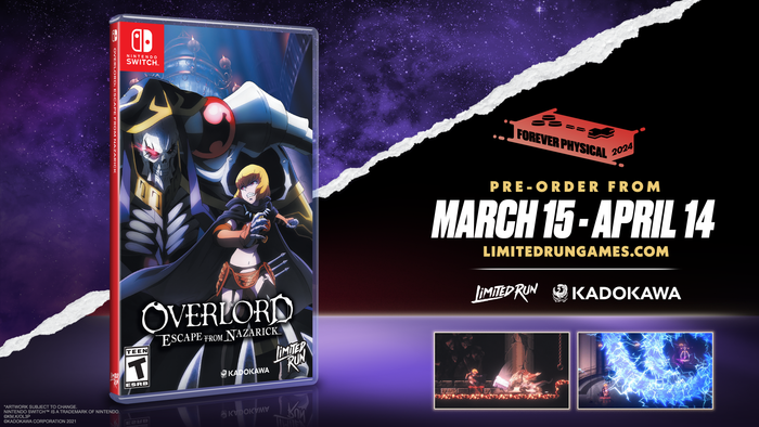 Switch Limited Run #228: OVERLORD: ESCAPE FROM NAZARICK