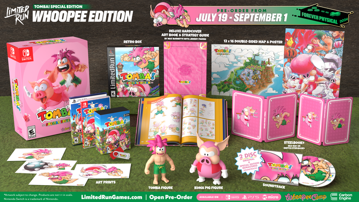 Switch Limited Run #245: Tomba! Special Edition Whoopee Edition