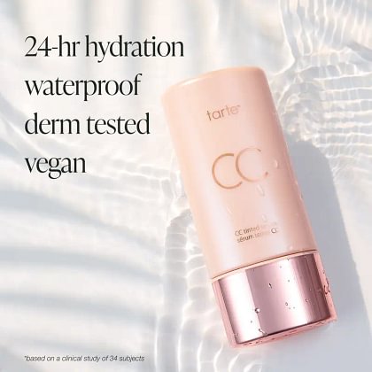 tarte Color-Adapting CC Tinted Serum – Hydrating Skin-Perfecting Coverage